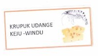 Trademark KRUPUK UDANGE KEJU-WINDU