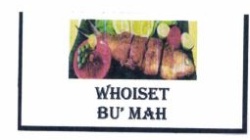 Trademark WHOISET BU'MAH