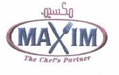 Trademark MAXIM The Chef's Partner + logo