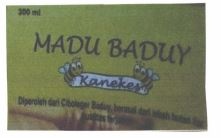 Trademark Madu Baduy Kanekes