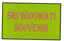 Trademark SRIWIDOWATI SOUVENIR