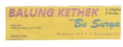 Trademark Balung Kethek Bu Surya