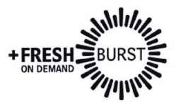 Trademark + FRESH BURST ON DEMAND Logo