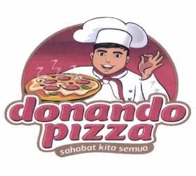 Trademark DONANDO PIZZA + LOGO