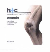 Trademark h+c osamin Logo