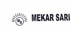 Trademark MEKAR SARI + Logo