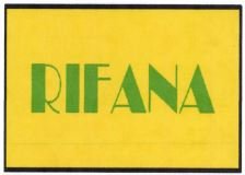 Trademark RIFANA