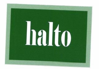 Trademark HALTO