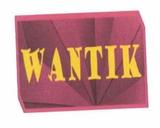 Trademark WANTIK + Lukisan