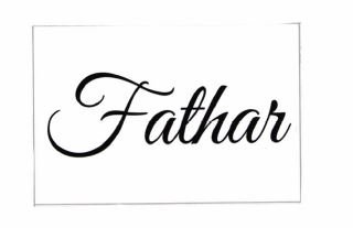 Trademark FATHAR