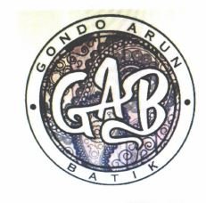 Trademark GONDO ARUM BATIK + LOGO