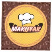 Trademark MAKNYAK + lukisan/logo