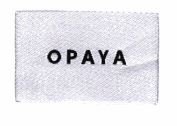 Trademark OPAYA