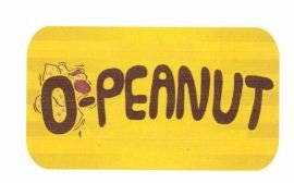 Trademark O-PEANUT + lukisan/logo