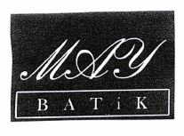 Trademark MAY BATIK