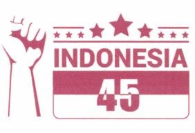 Trademark INDONESIA 45 + LUKISAN.