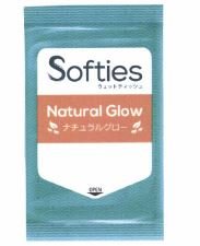 Trademark SOFTIES NATURAL GLOW + HURUF KANJI