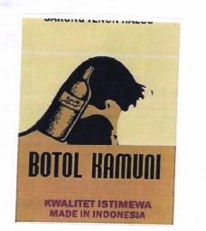 Trademark BOTOL KAMUNI