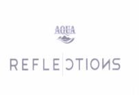 Trademark AQUA REFLECTIONS + Logo