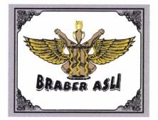 Trademark BRABER ASLI + Lukisan