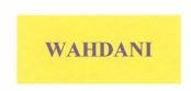 Trademark WAHDANI