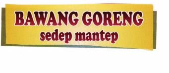 Trademark Bawang goreng Sedep Manteb