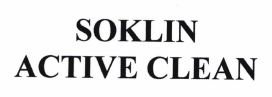 Trademark SOKLIN ACTIVE CLEAN