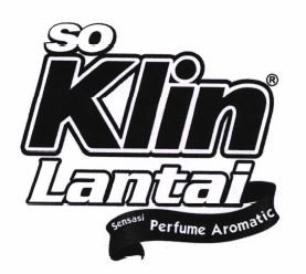 Trademark SOKLIN LANTAI SENSASI PERFUME AROMATIC dan Logo