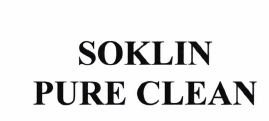 Trademark SOKLIN PURE CLEAN