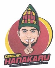 Trademark cemilan Hanakaru + Lukisan/ Logo