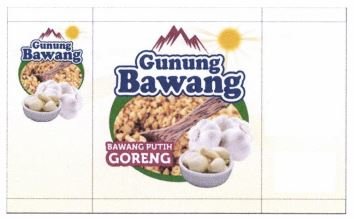 Trademark GUNUNG BAWANG BAWANG PUTIH GORENG + LOGO