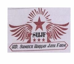 Trademark SUJF UD.SUMBER UNGGAS JAYA FARM+ LOGO