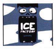 Trademark ICE FACTORY + logo