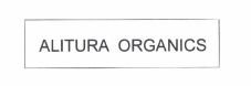 Trademark ALITURA ORGANICS