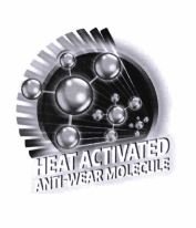 Trademark HEAT ACTIVATED ANTI-WEAR MOLECULE Logo