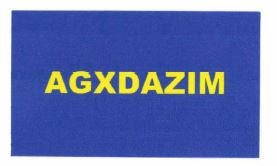 Trademark AGXDAZIM