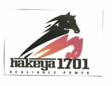 Trademark HAKEYA 1701 + LOGO