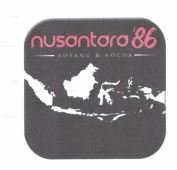 Trademark NUSANTARA 86 + Lukisan dengan Kata ROPANG & KOCOK