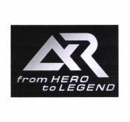 Trademark AR from hero to legend + LOGO