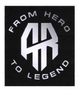 Trademark AR from hero to legend + LOGO