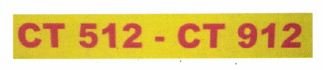 Trademark CT 512 -CT 912