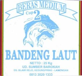 Trademark CAP 2 BANDENG LAUT + Lukisan