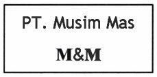 Trademark PT. Musim Mas M&M