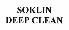 Trademark SOKLIN DEEP CLEAN