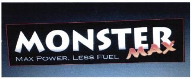 Trademark MONSTER MAX + LOGO