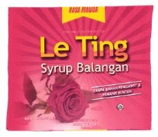 Trademark Le Ting Syrup Balangan + Lukisan