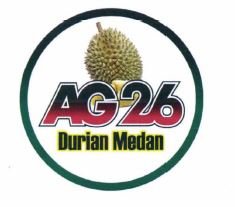 Trademark AG26 DURIAN MEDAN + LOGO