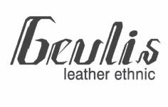 Trademark GEULIS LEATHER ETHNIC + LOGO