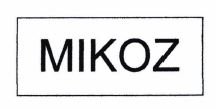 Trademark MIKOZ