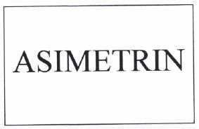 Trademark ASIMETRIN